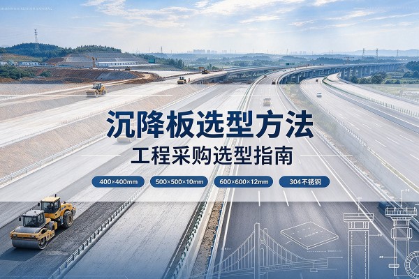 开化沉降板选择方法
