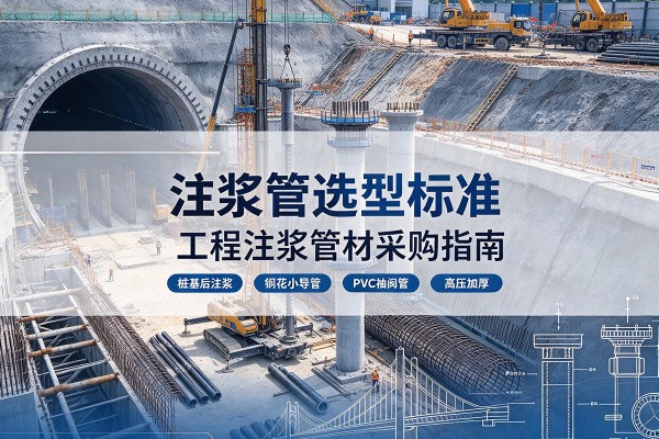 开化注浆管选型标准