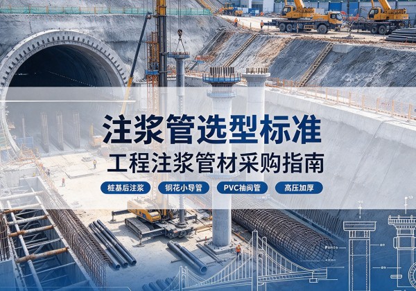开化注浆管选型标准
